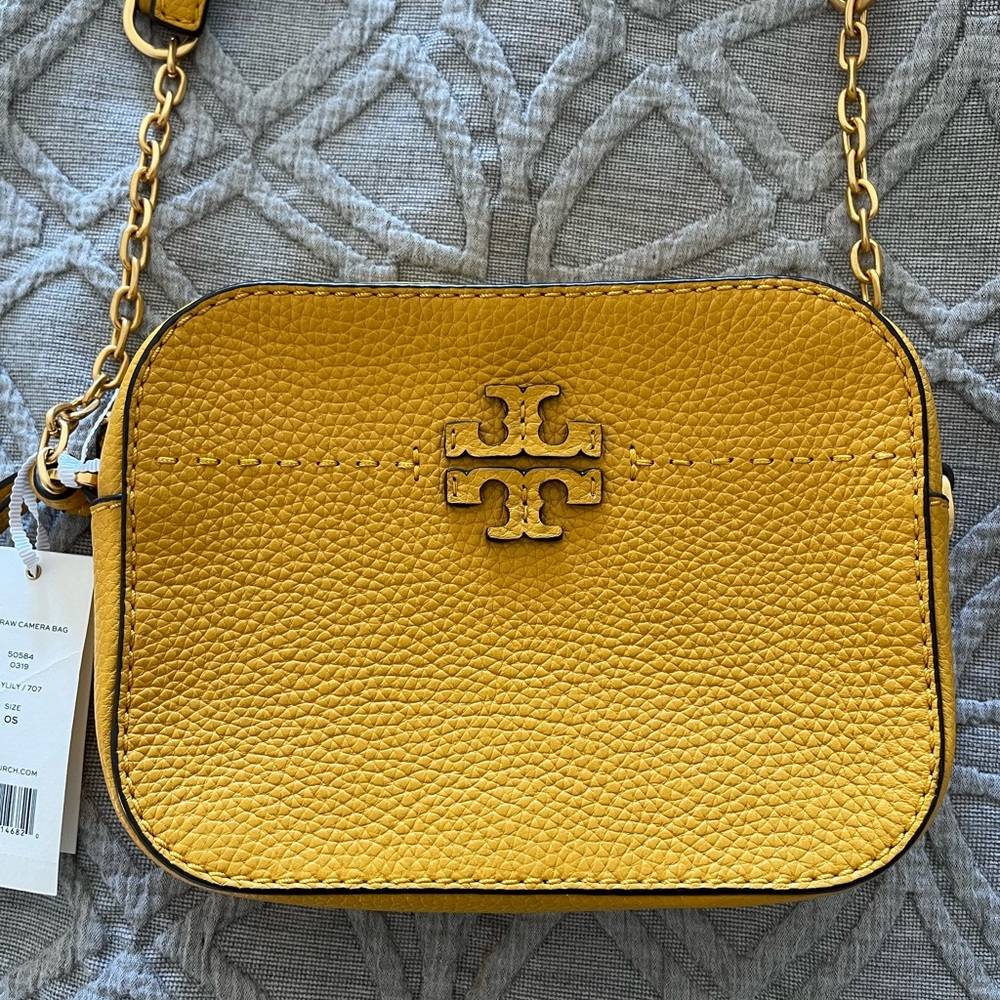 NWT Tory Burch McGraw Camera Bag- Daylily